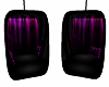 Purple Elite Dou Chairs