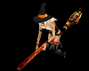 HALLOWEEN FLYING BROOM