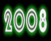 2008 Logo green neon