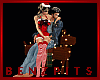 CHRISTMAS BENCH KISS
