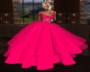 fusia pink gown