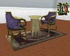 [ER] Purple Chair Set