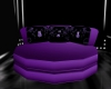 purple snuggle chair