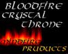 Bloodfire Crystal Throne