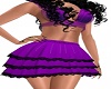 SS Sheer Purple Skirt