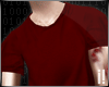 i! Plain Red Shirt -M