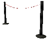 black red chain barrier