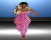 Snake Pink Dress