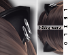 ! L! Pierced Kitty Ears
