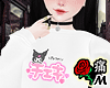 蝶 Crop Sweater Kurumii