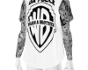 White WB tee + tats