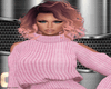 pink sweater set