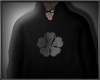 clover hoodie /black