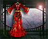 Kimono Dress red
