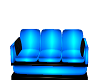 blue pvc couch