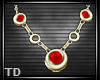 TD l Red Gold Necklace