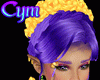 Cym Violet Floral Hair