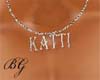 *N* Name necklace Katti