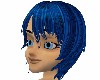 blue short hairstyl