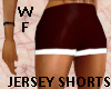 WF| Burg. Jersey Shorts