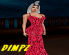 RED EVENING GOWN