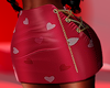 に| Vday Heart Skirt