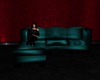 Teal Sectional
