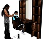 Animated Barber Chair