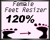 Feet resizer avatar 120%
