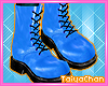 TC| NEON Boots ! Blue