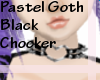(Cag7)PGoth Black Choker