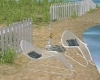 Beach mesh chair set