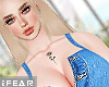 ♛Ara Denim Blue Dress