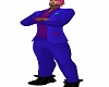 suit blue &purple