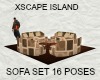 XSCAPE ISLAND SOFA SET