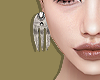 Silver Fork Earrings