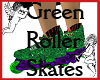 Green Roller Skates