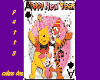 happy pooh year card