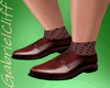Suit Brown Shoes + Socks