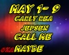 Carly Rae Jepsen call me