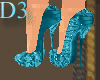 *D3* Turquoise*Shoes