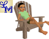 !LM Old Adirondack Chair