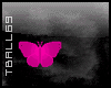 Pink Animated Butterfly