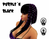 Purple n back braid