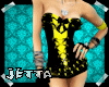 Yellow Toxic Corset