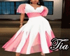 Tia Sheer Dress Pink