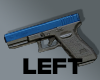 Blue Glock-18 Left