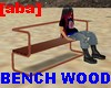 [aba] bench wood iron