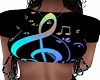 NEON MUSIC NOTE TOP