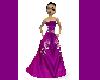 ML~Lavender & Pearl Gown